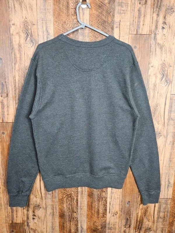 Champion Champion Grey Crewneck Sweatshirt Embroidered C Logo Reverse Weave Style S
