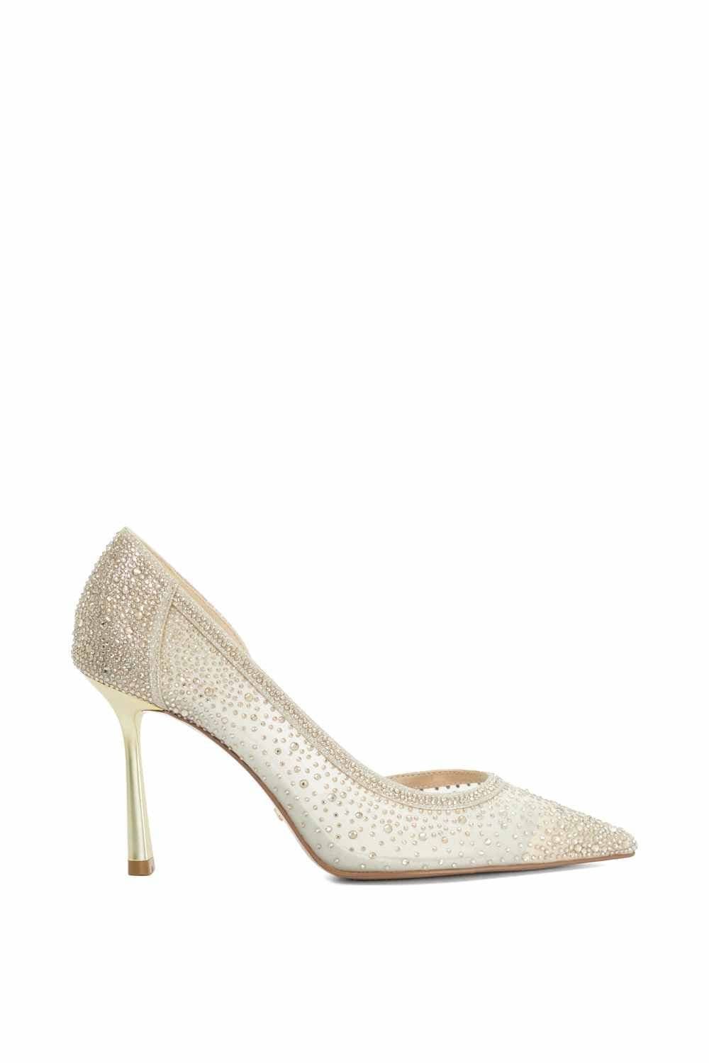 Dune London Dune London Women's 'Cristelle' Court Shoes in Metallics