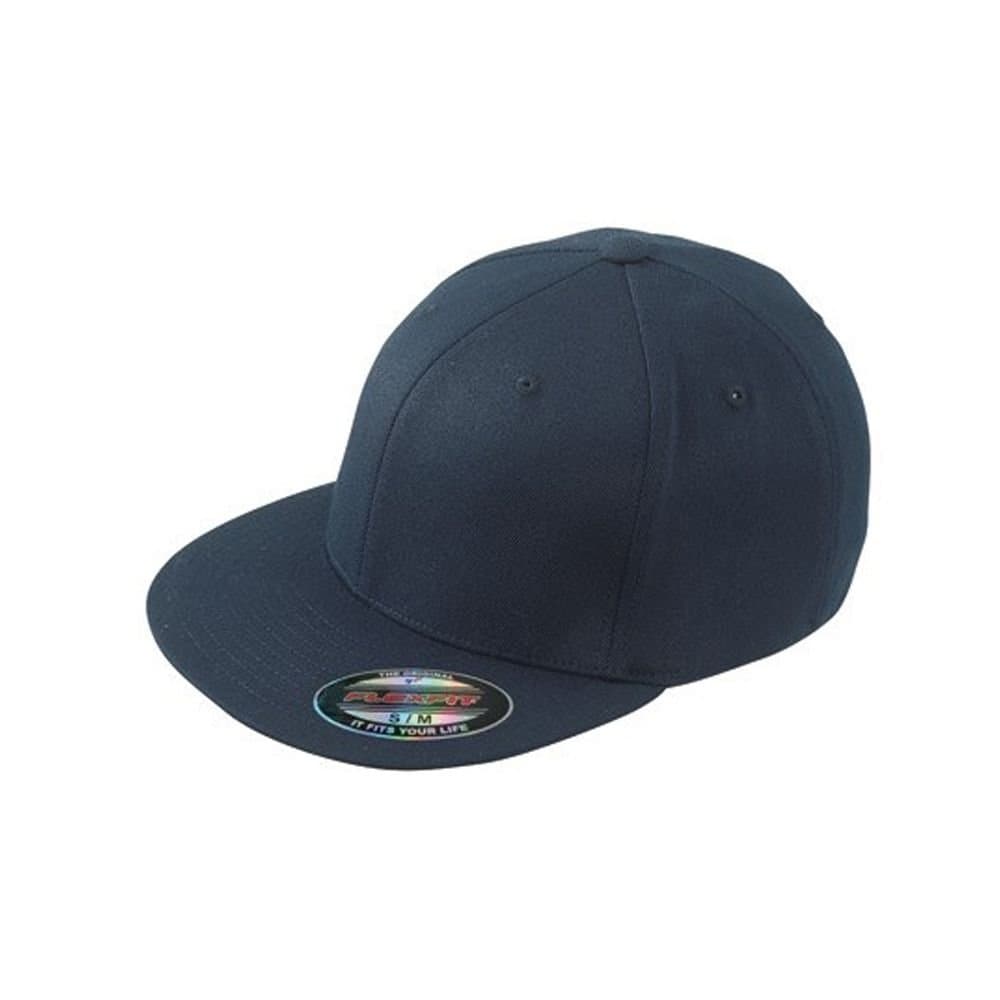 Myrtle Beach Myrtle Beach Men's Flexfit 6 Panel Flat Peak Baseball Cap in Navy
