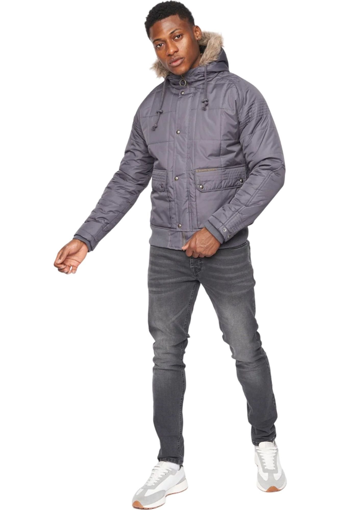 Ringspun Ringspun Men's Max Jacket in Charcoal - 3