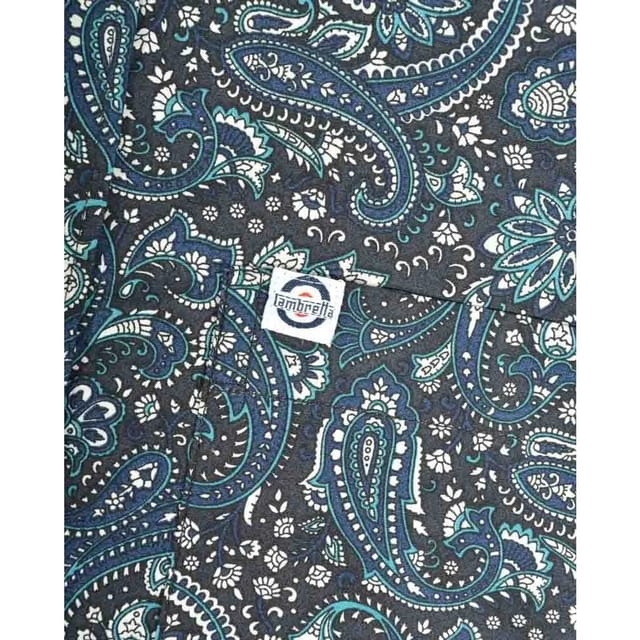 Lambretta Lambretta Men's Paisley Shirt in Black - 3