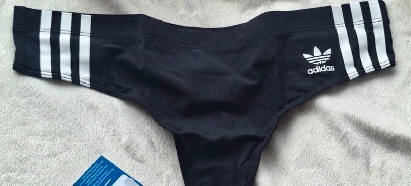 adidas New Adidas 2 pack Thongs womens size 12-14 Medium M ladies underwear casual briefs panties gift