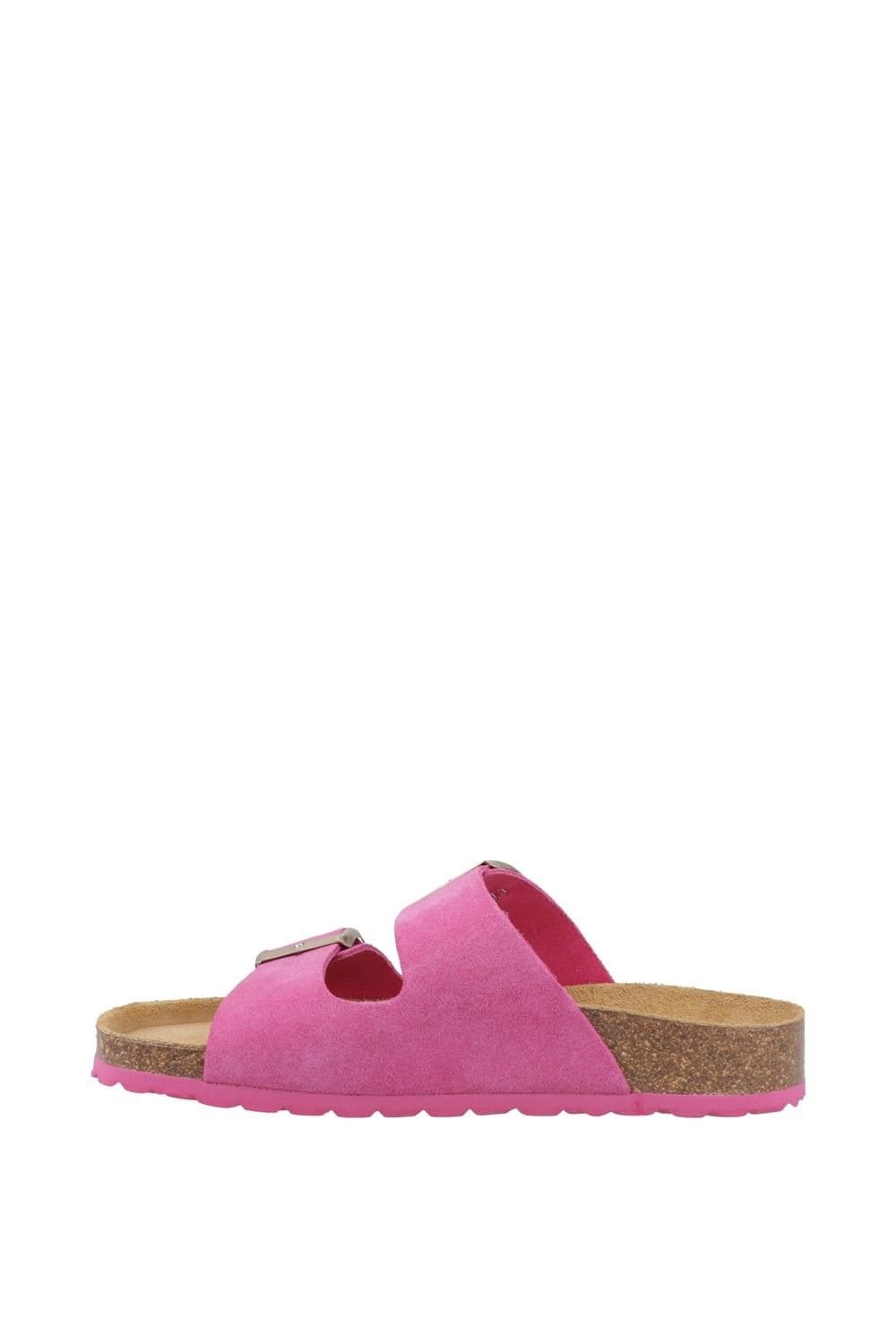 Hush Puppies Hush Puppies Women's Brixley Mule Sandal in Fuchsia - 4