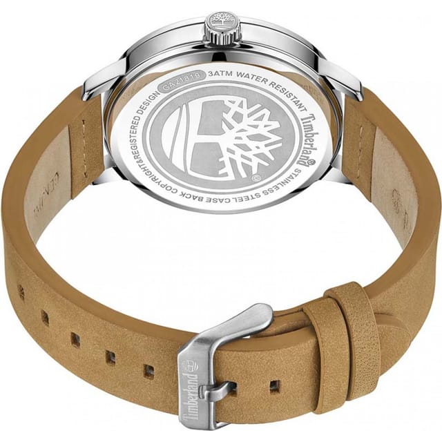 Timberland Timberland Men's TDWGA2181901 Goffstown 44mm Quartz Watch in Beige - 3