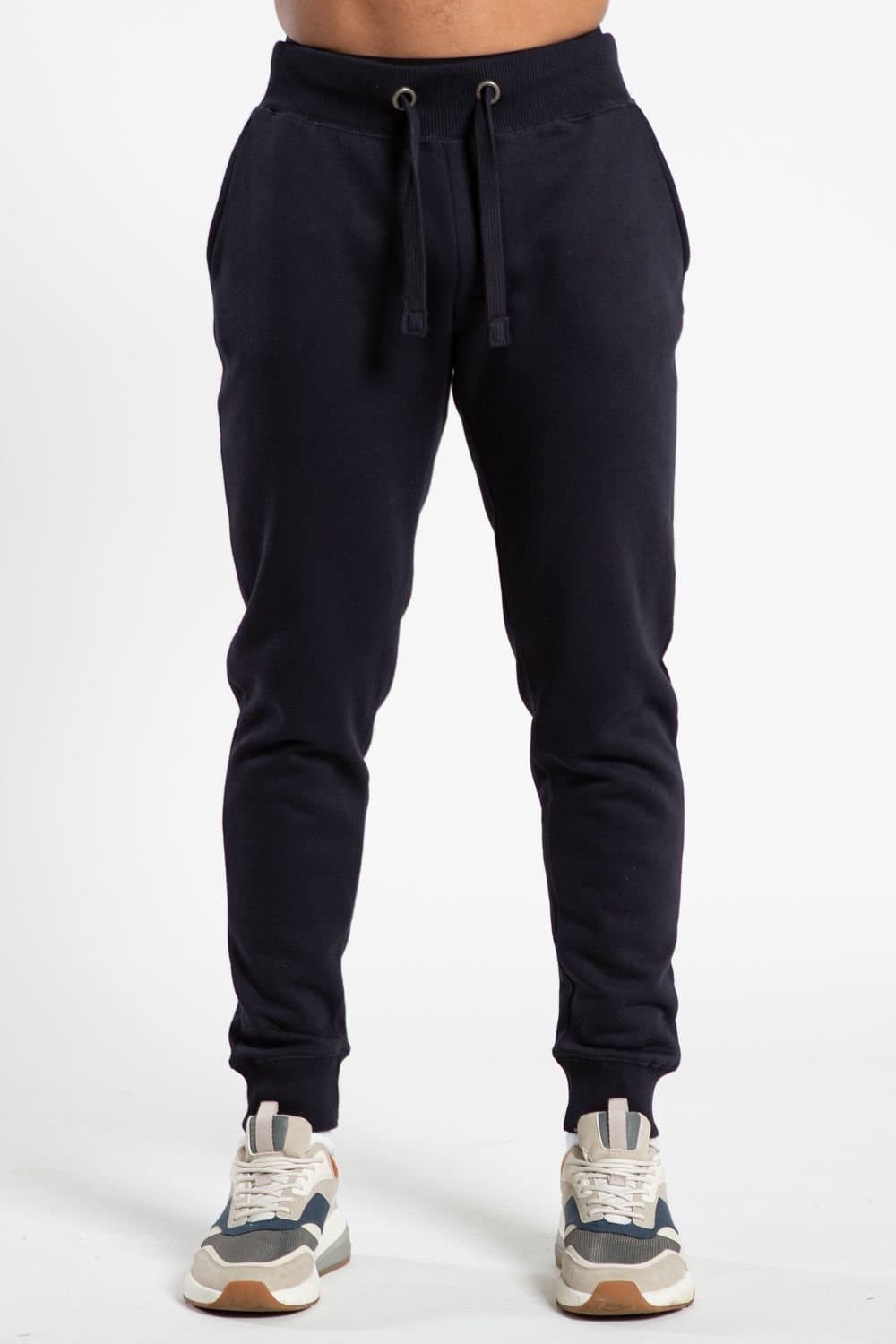 French Connection French Connection Men's Cotton Blend Joggers in Navy
