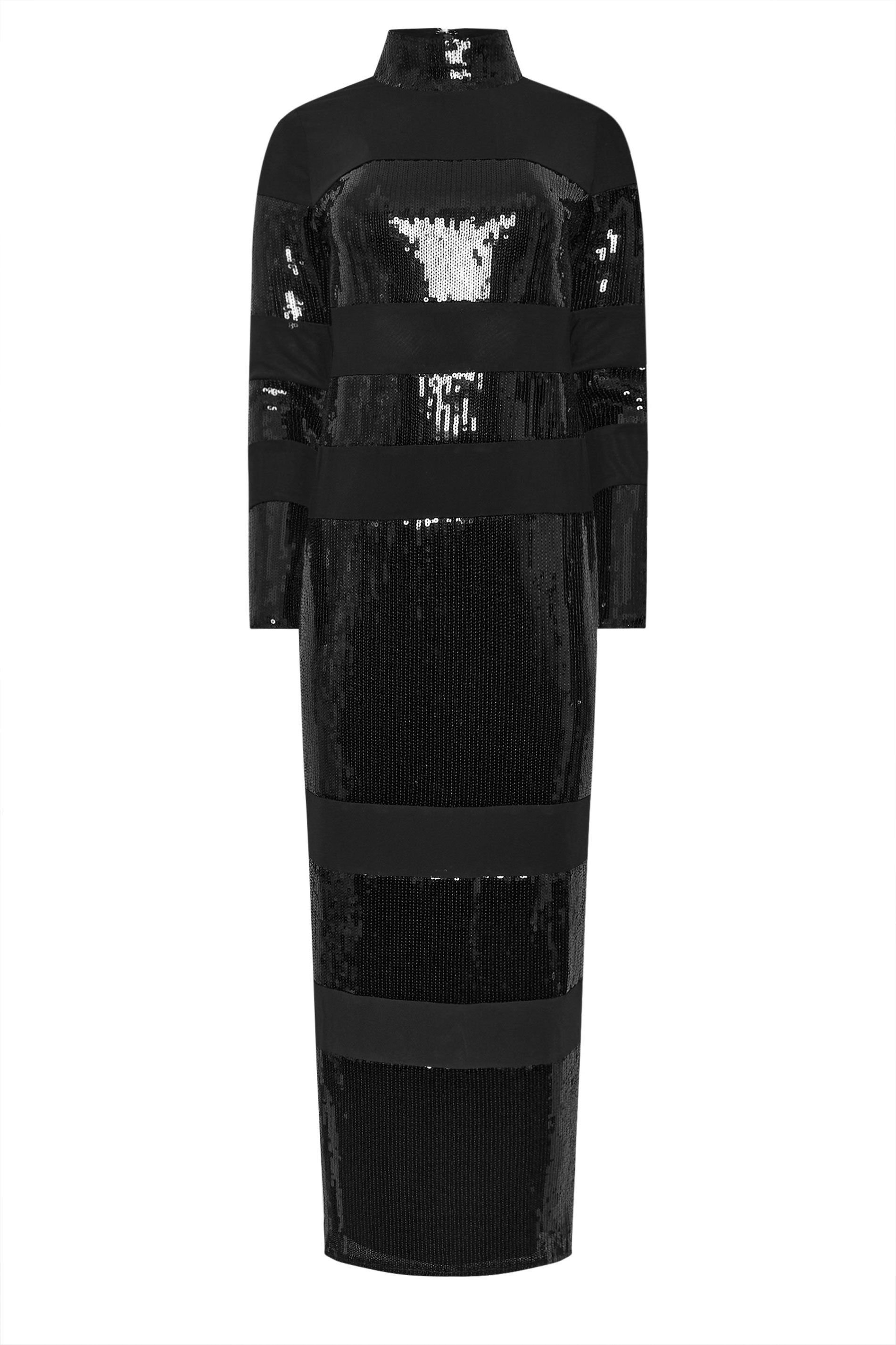 Star By Julien Macdonald Star by Julien Macdonald Women's Sequin Stripe Maxi Dress in Black - 2