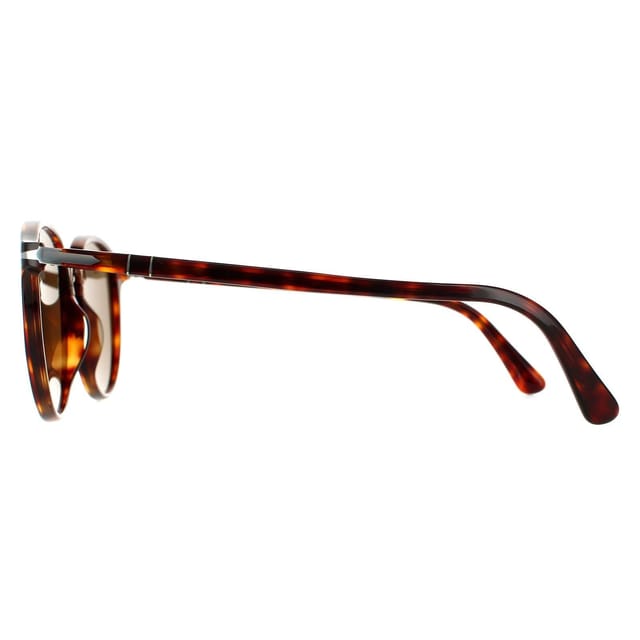 Persol Persol Men's Oval Havana Brown Polarised Sunglasses - 3