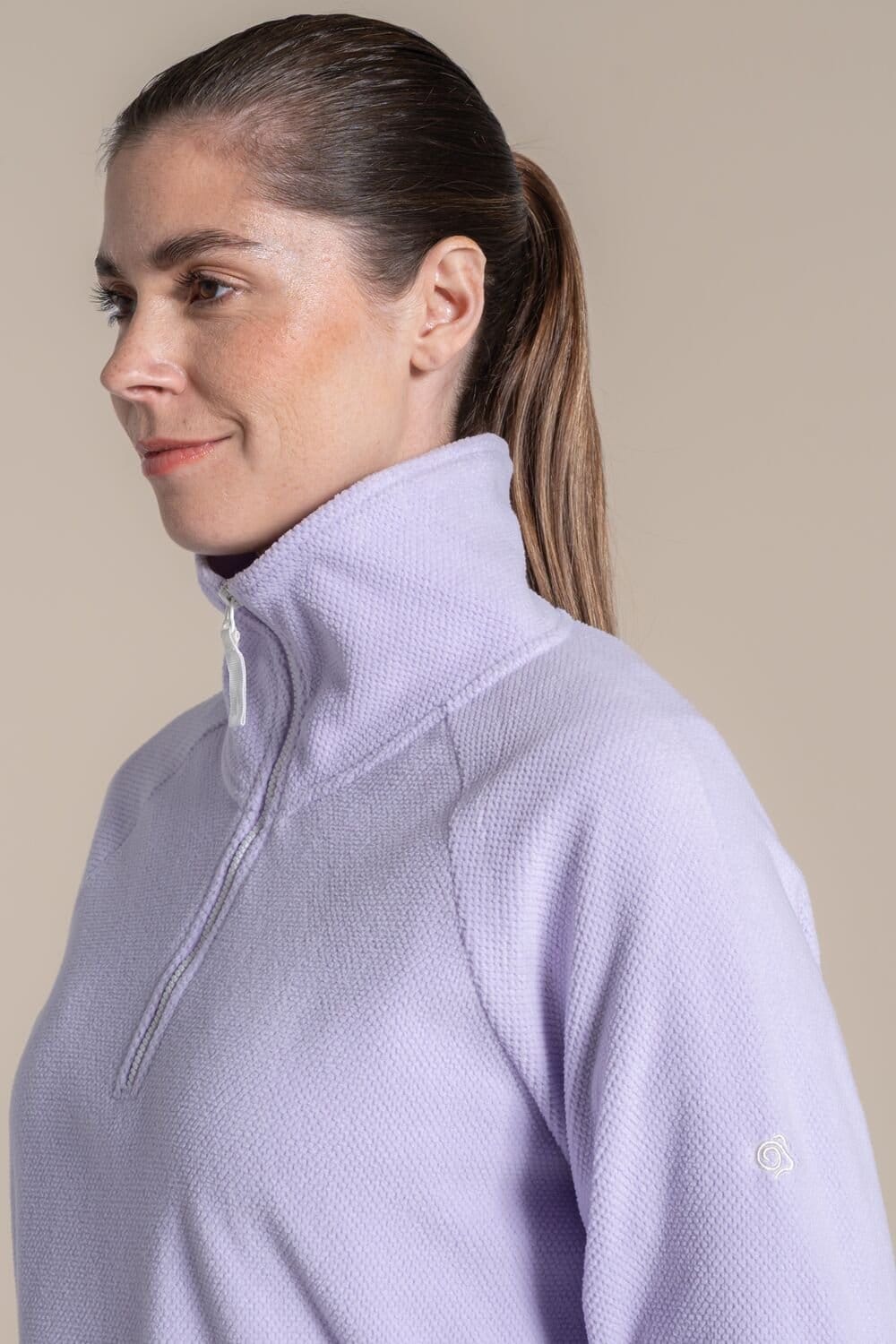 Craghoppers Craghoppers Women's Raja Half Zip Fleece in Purple - 4