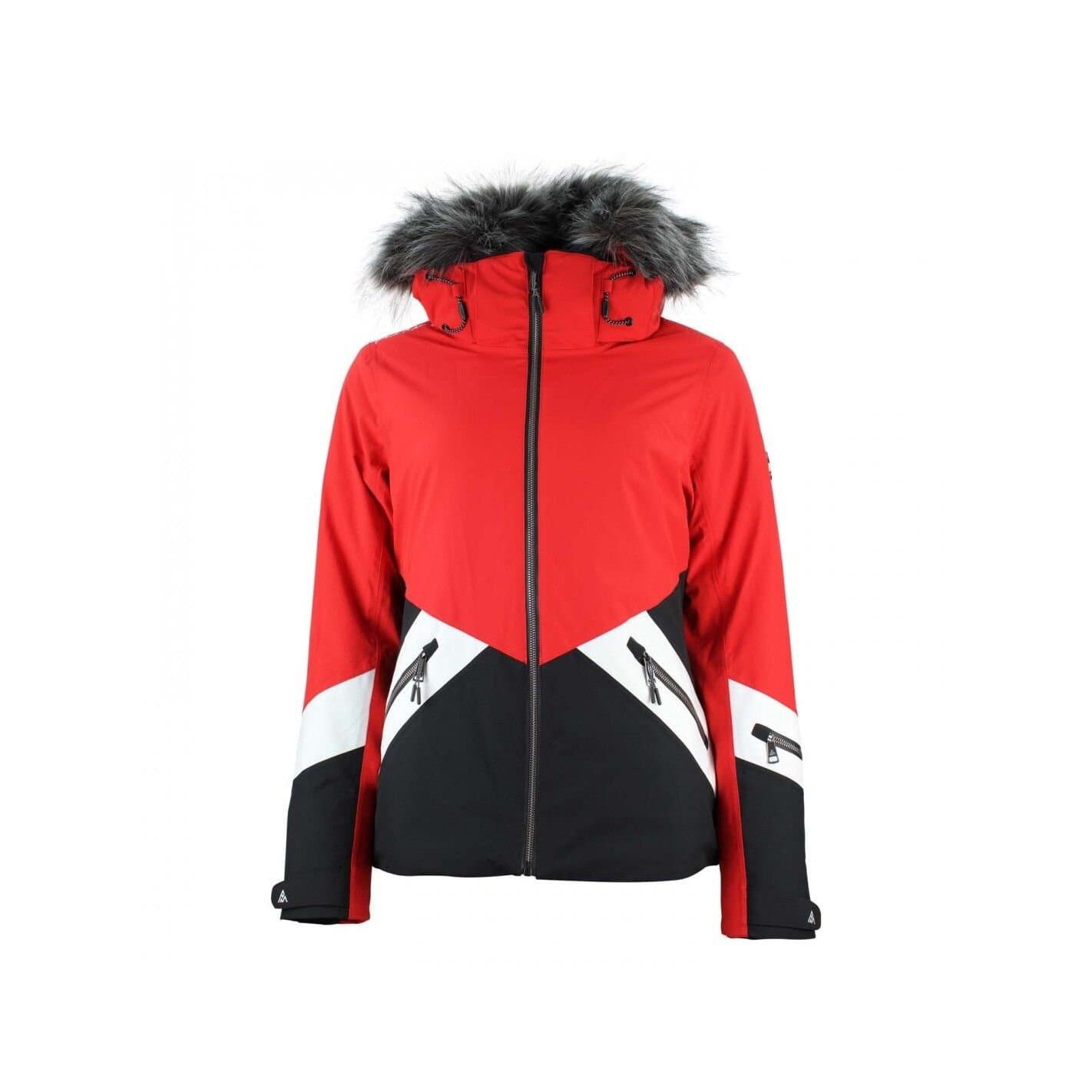 Peak Mountain Peak Mountain Women's Ski Jacket in Red