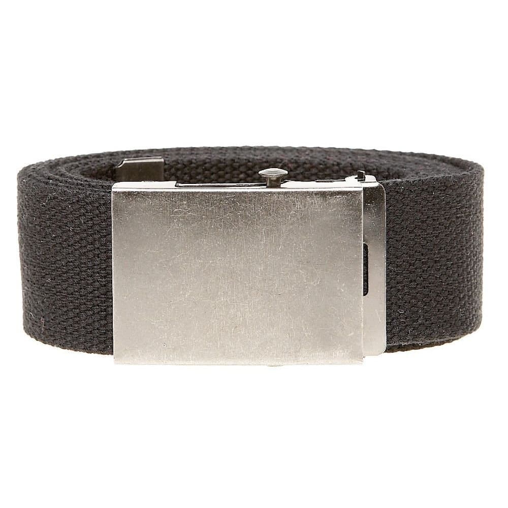Duke Clothing Duke Clothing Men's D555 Edward Plain Webbing Belt in Black