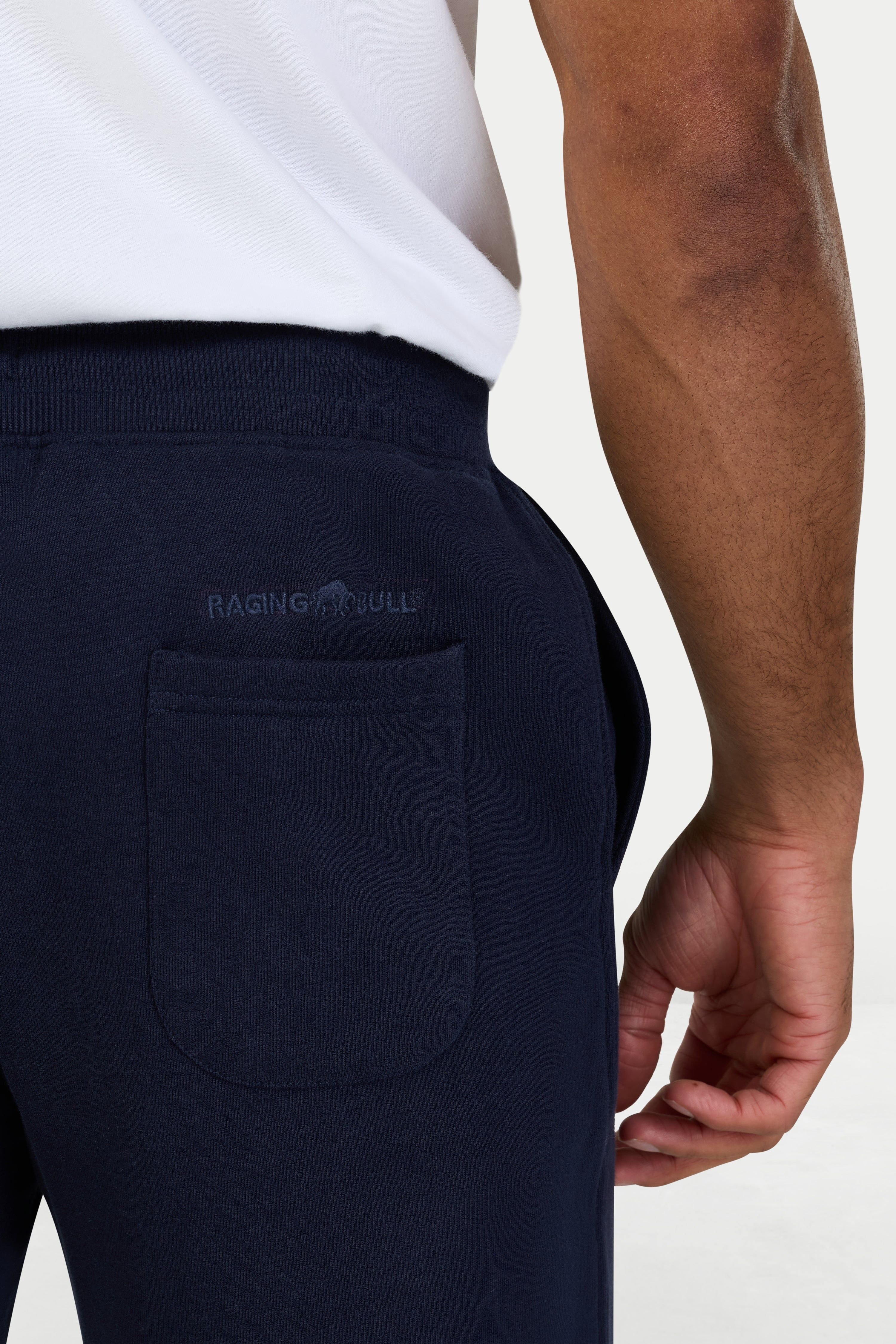 raging bull Raging Bull Men's Classic Sweat Short in Navy - 3