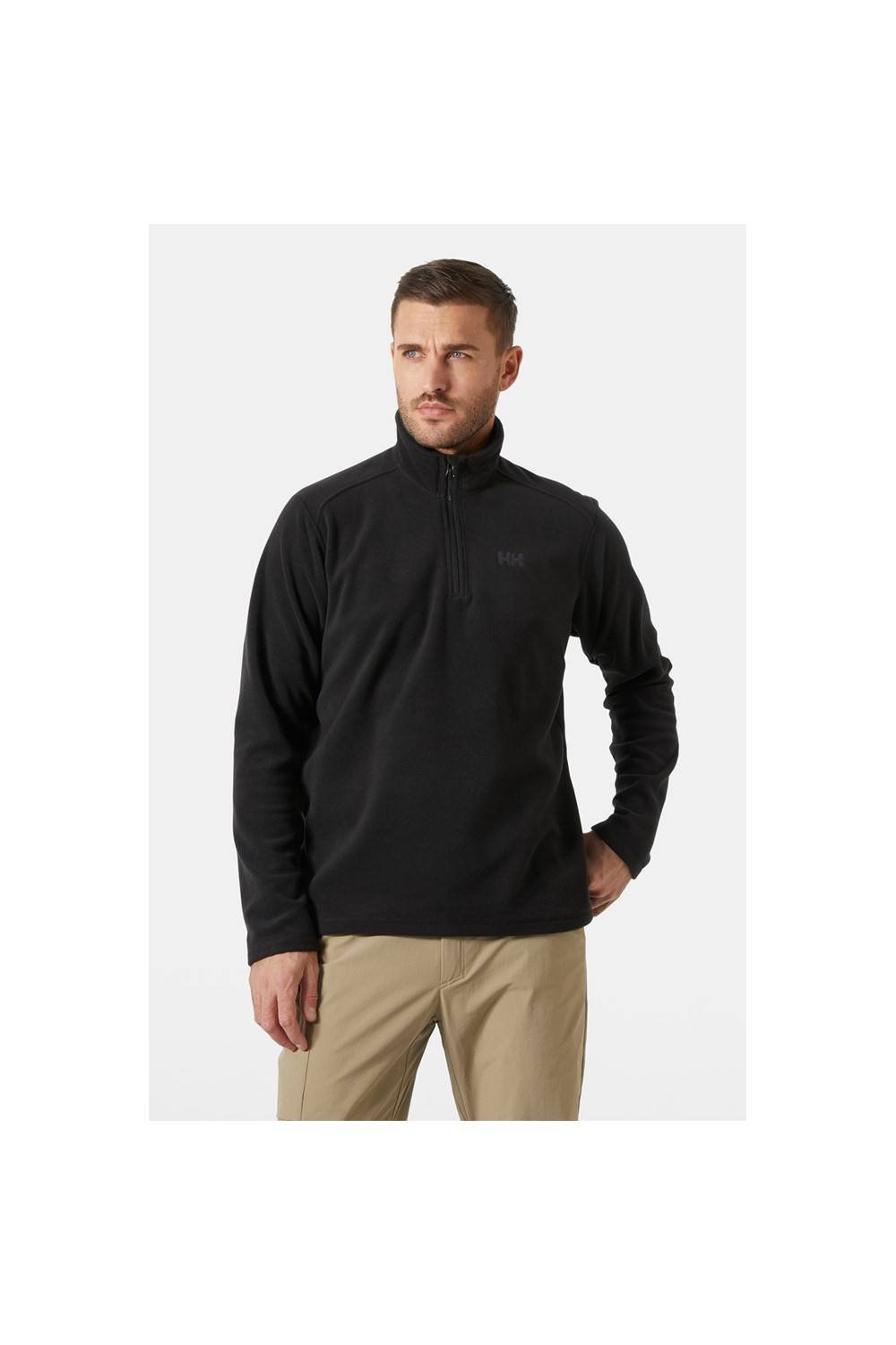Helly Hansen Sport Helly Hansen Sport Men's Daybreaker 1/2 Zip Fleece in Black - 2