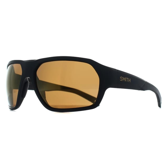 Smith Smith Men's Wrap Matte Grey Bronze Mirror Polarized Chromapop Deckboss - 2