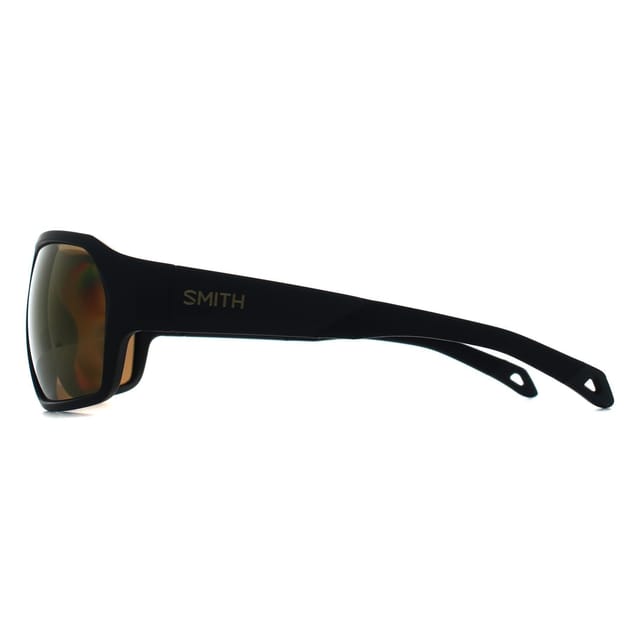 Smith Smith Men's Wrap Matte Grey Bronze Mirror Polarized Chromapop Deckboss - 3