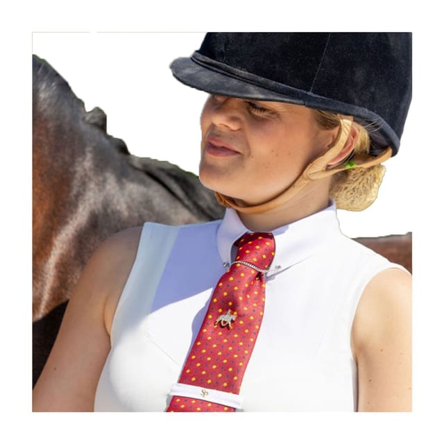 Supreme Products Supreme Products Women's Champion Show Rider Sleeveless Competition Shirt in White - 3