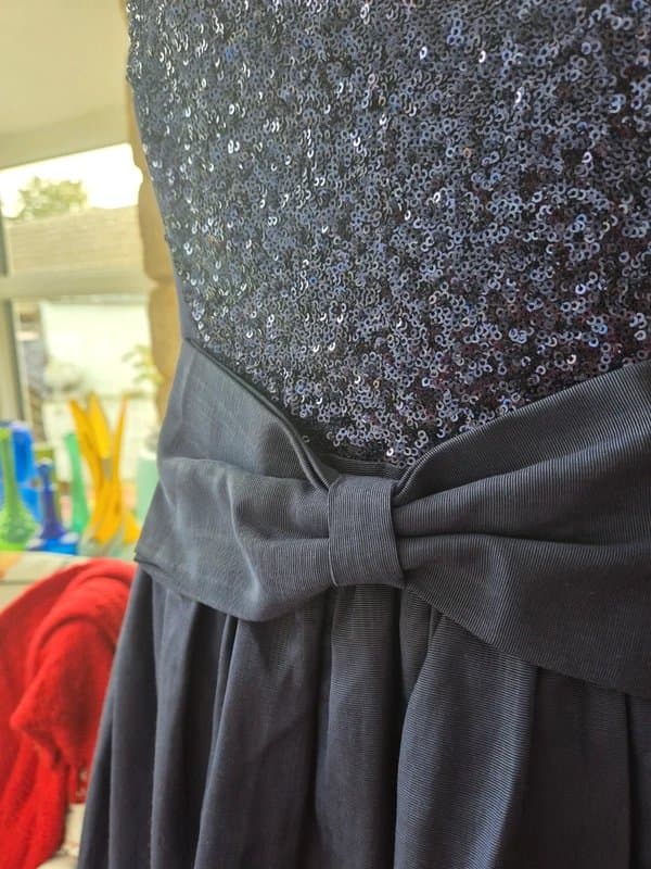 River Island Blue Sequinned party dress River Island