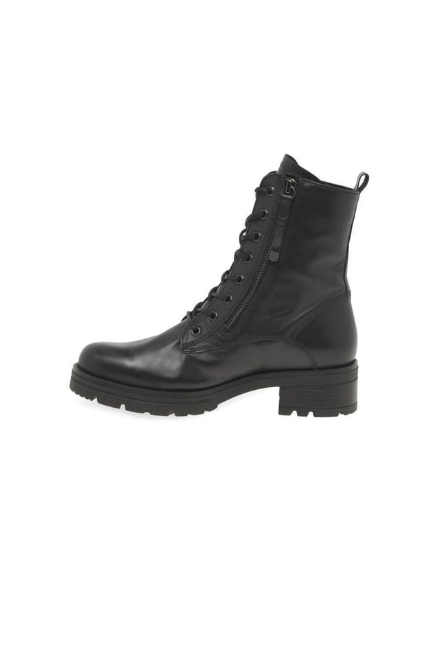 Gabor Gabor Women's Serve Biker Boots in True Black - 2