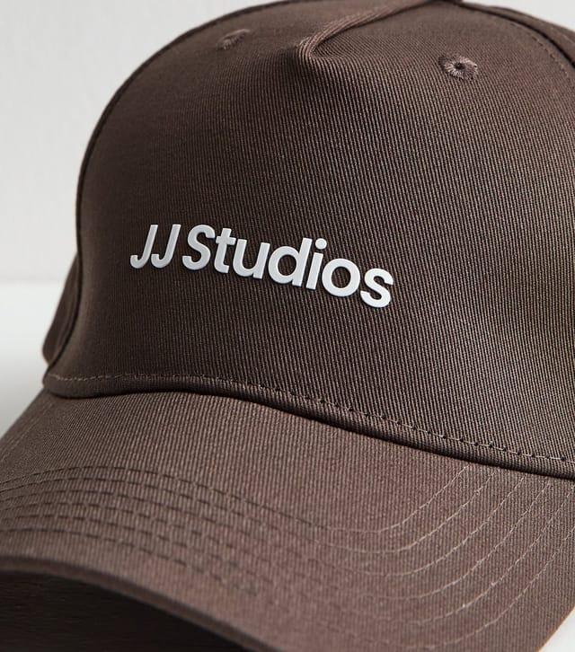 jack & jones Men's Brown Logo Cap Jack & Jones New Look - 3