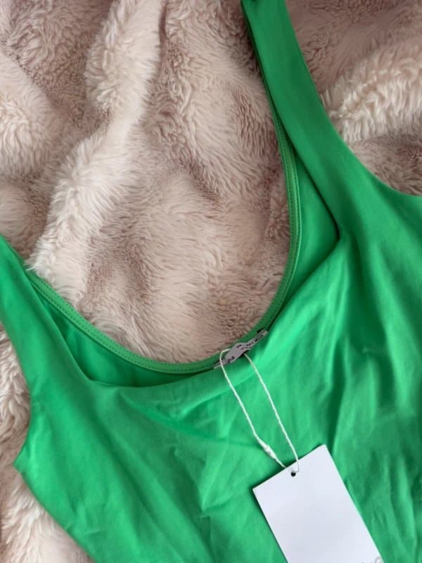 Bershka Bershka green bodysuit