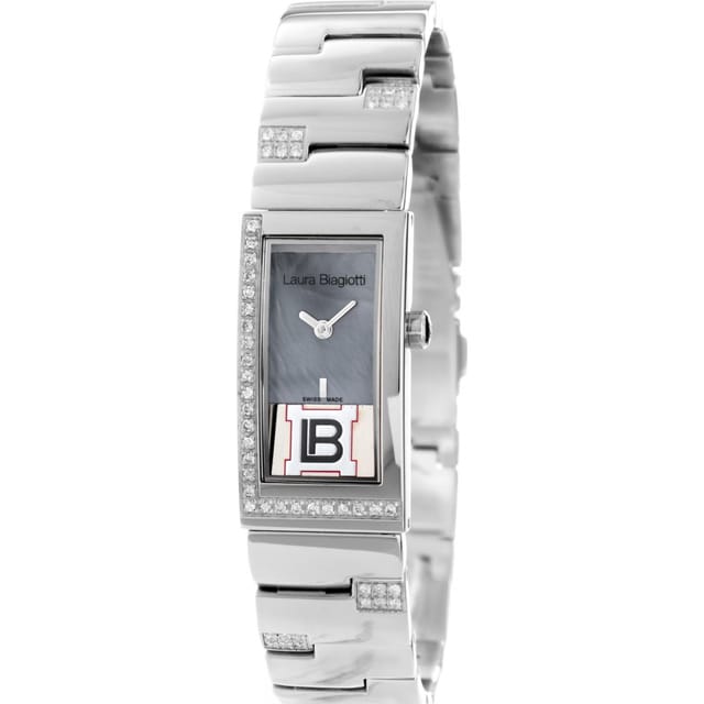 Laura Biagiotti Laura Biagiotti Women's LB0021L-AZ 17mm Quartz Watch in Silver - 2