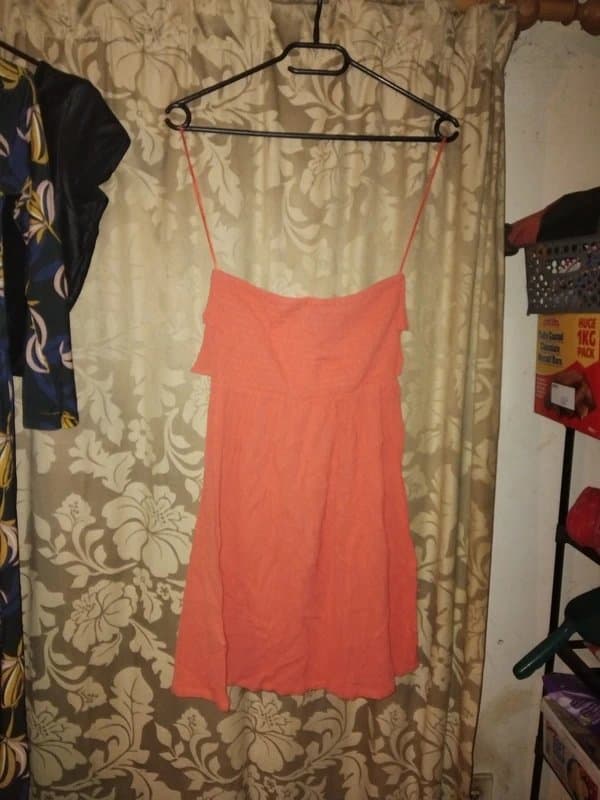 ASOS ASOS Orange Strappy Long Top