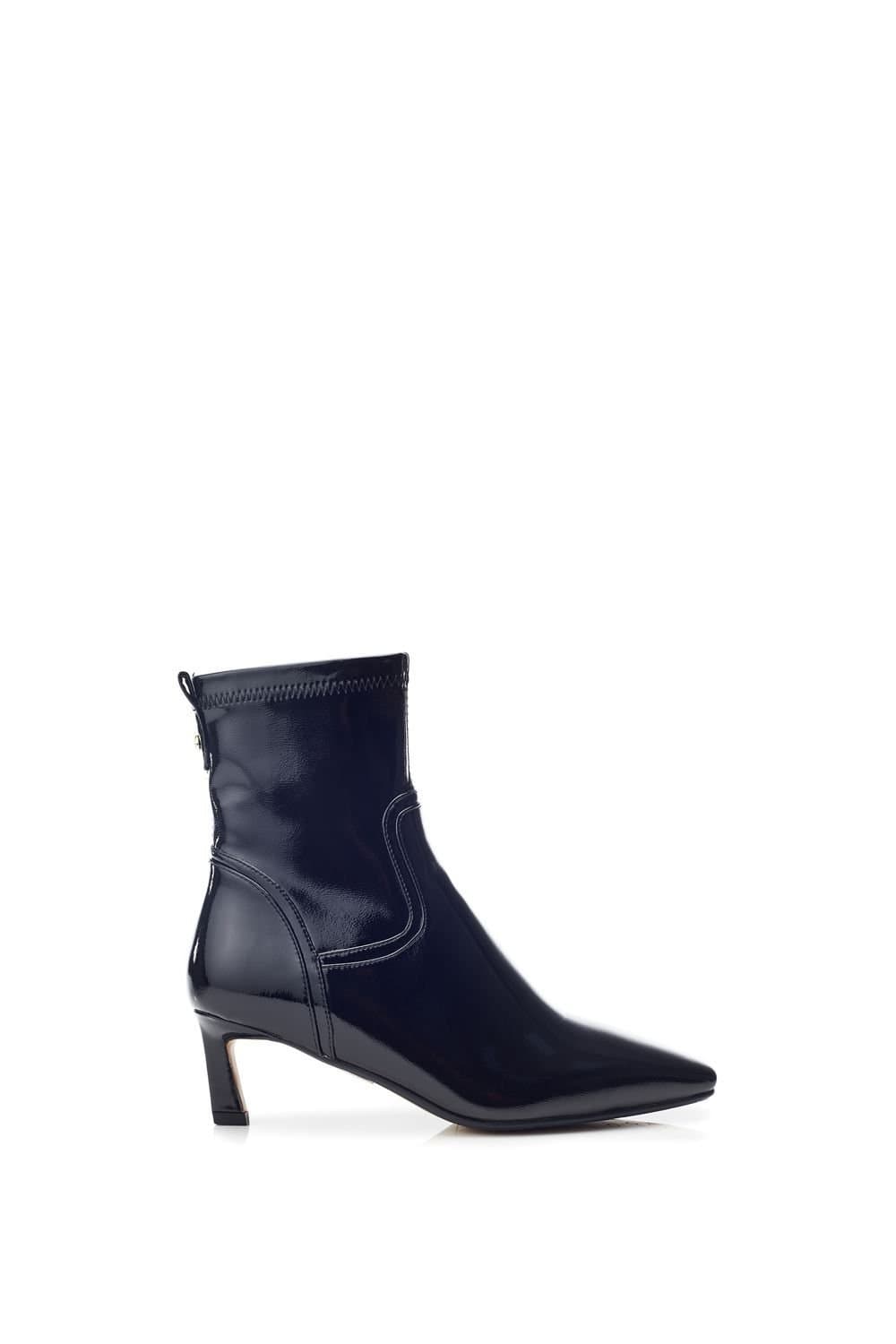 Moda In Pelle Moda In Pelle Women's 'Petuniah' Patent Heeled Boots in Black