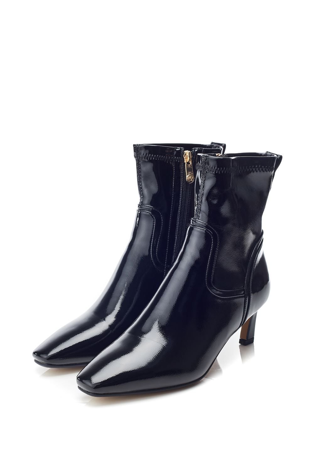 Moda In Pelle Moda In Pelle Women's 'Petuniah' Patent Heeled Boots in Black - 2