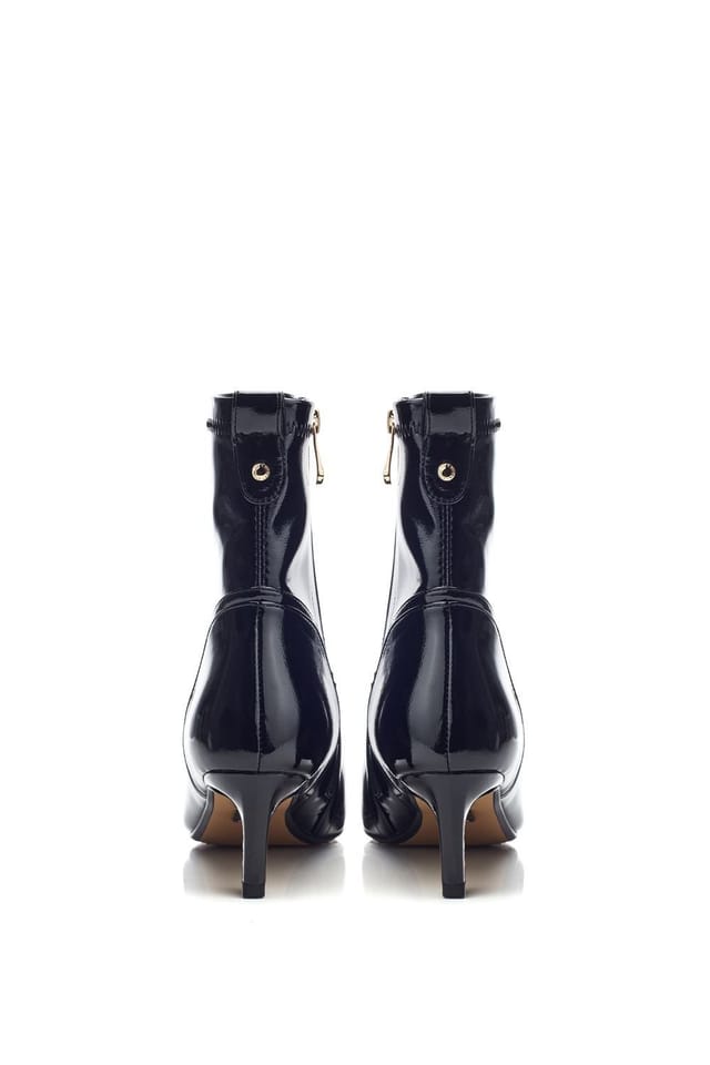 Moda In Pelle Moda In Pelle Women's 'Petuniah' Patent Heeled Boots in Black - 3
