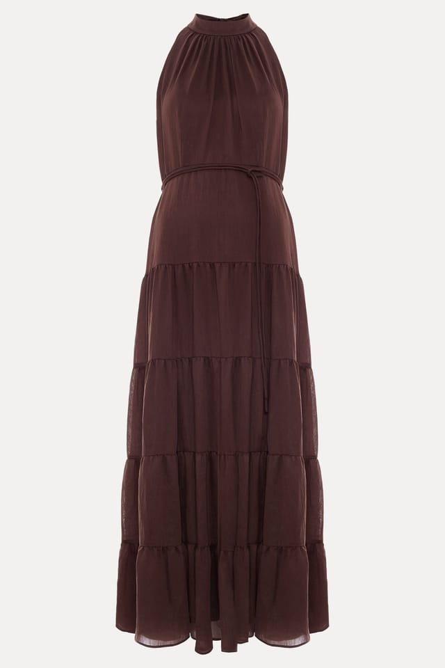 Phase Eight Phase Eight Women's Nita Maxi Dress in Chocolate - 2