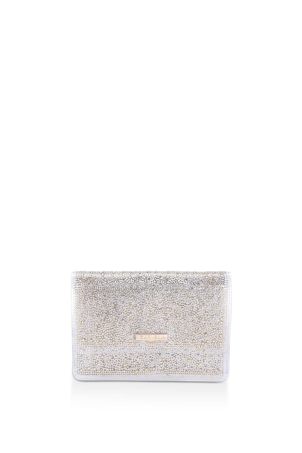Carvela Carvela Women's 'Lovebird Clutch' Bag in Gold