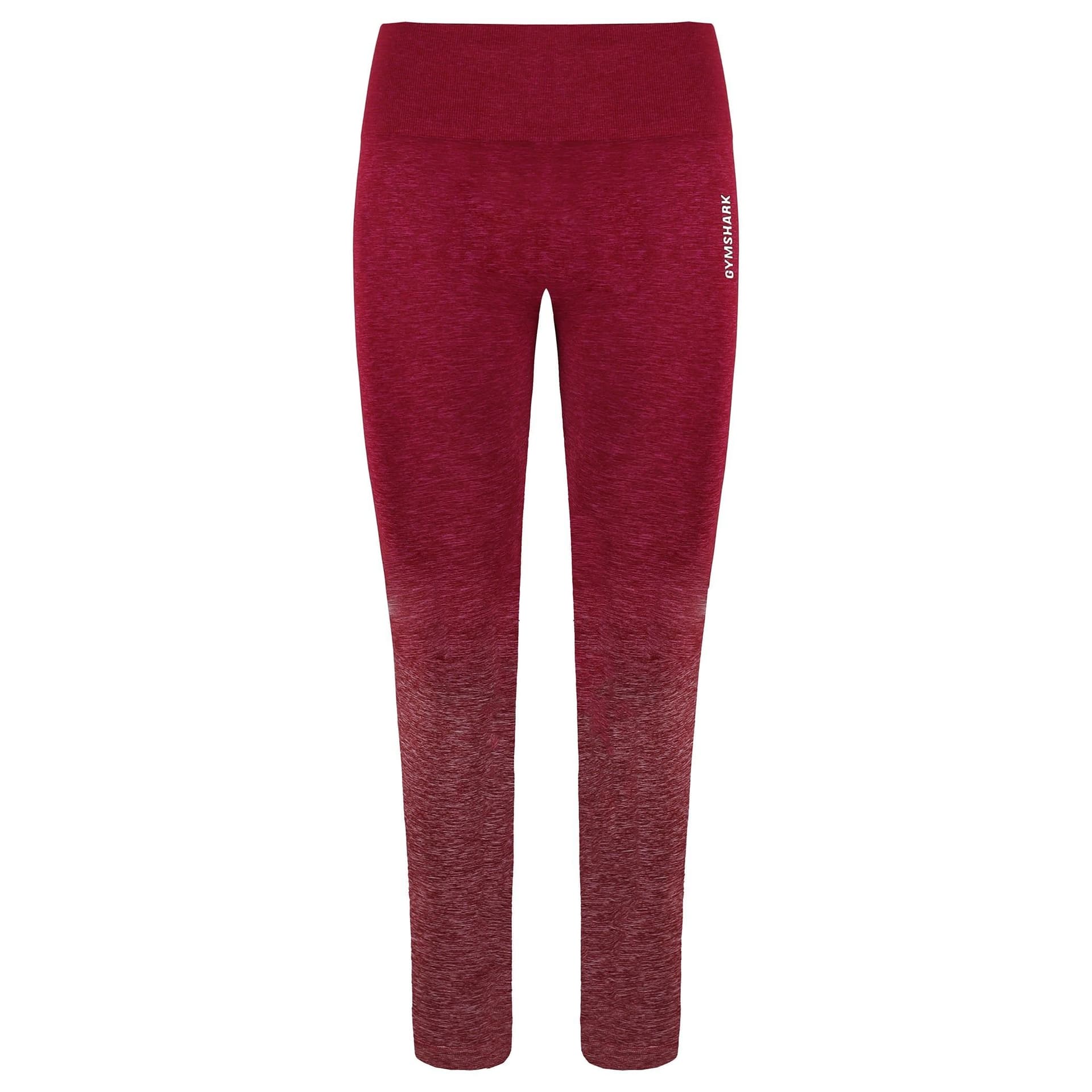 Gymshark Gymshark Women's Adapt Ombre Burgundy Leggings
