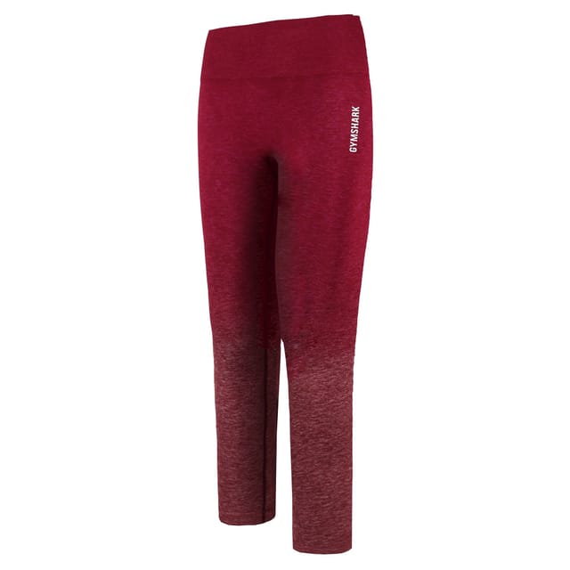 Gymshark Gymshark Women's Adapt Ombre Burgundy Leggings - 2