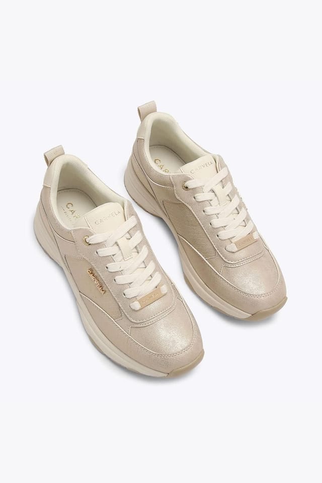 Carvela Carvela Women's 'Adoro Sneaker' Trainers in Gold - 2
