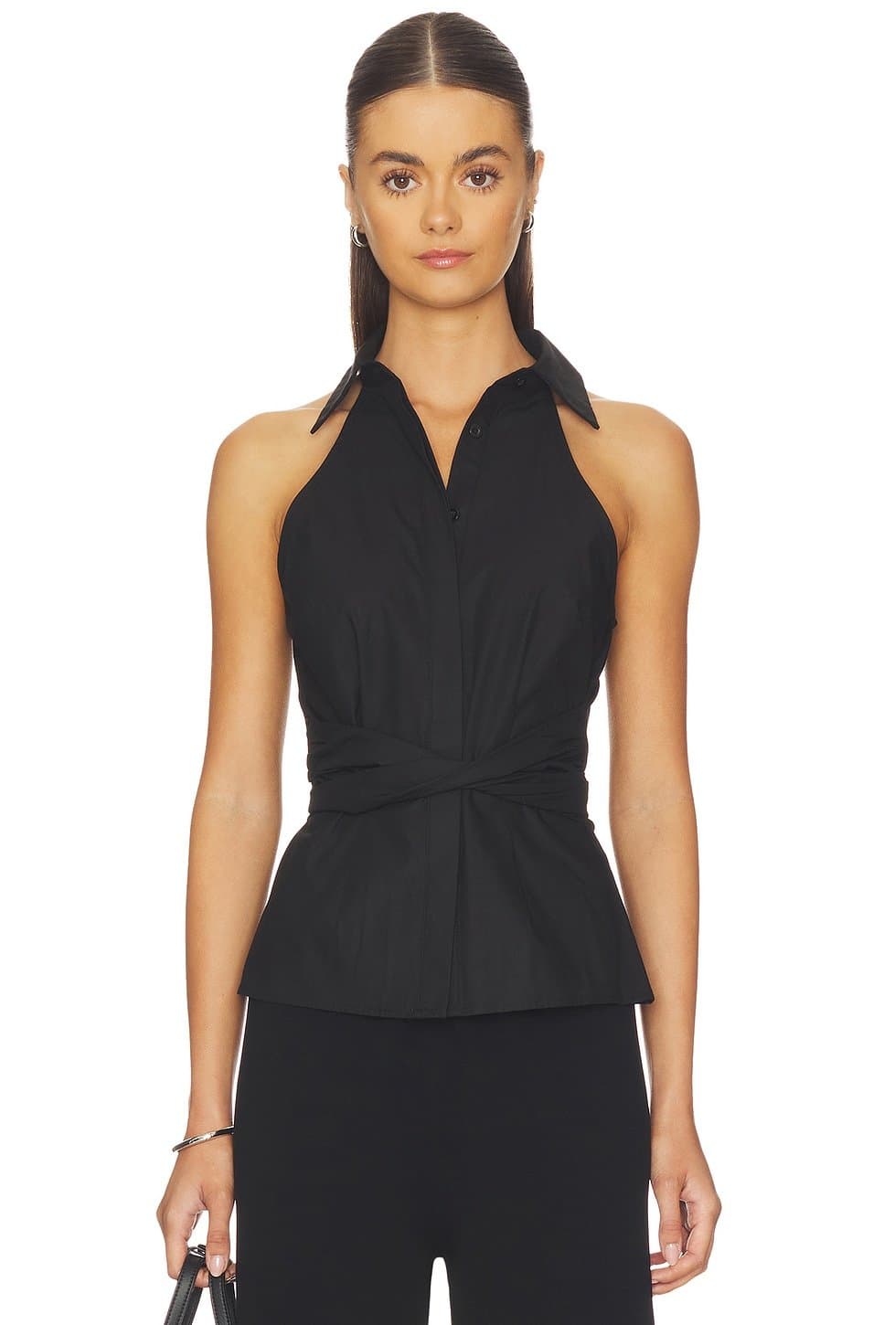 revolve Evie Button Up Top