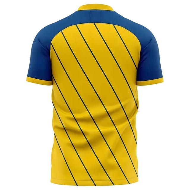 Cadiz Cadiz Men's Mens 2025-2026 Home Concept Football Shirt in Yellow - 2