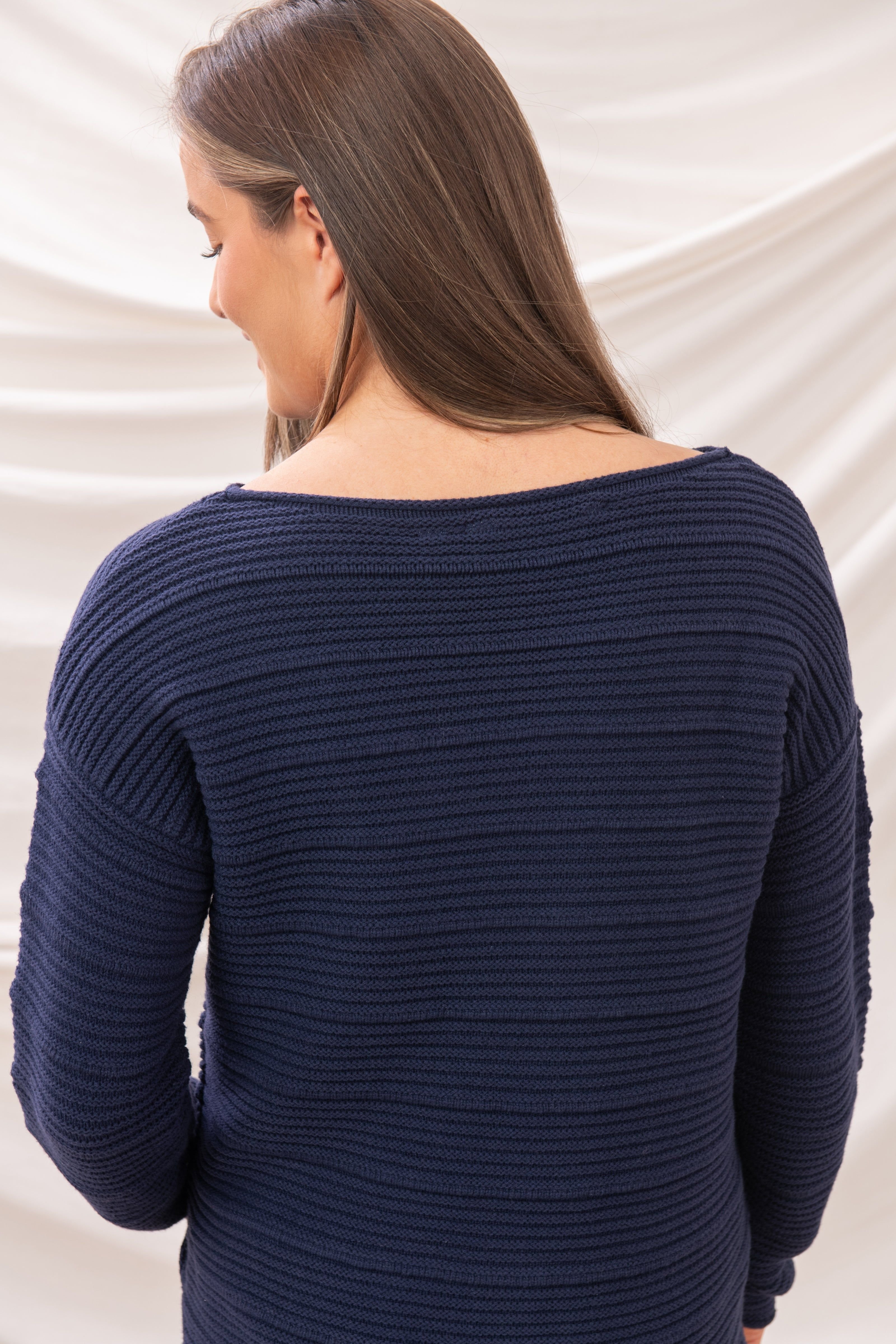 Lighthouse Clothing Lighthouse Clothing Women's Pearl Jumper in Navy - 4