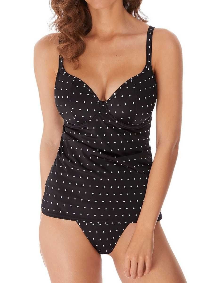 Freya Freya Women's Jewel Cove Tankini Top in Black - 4