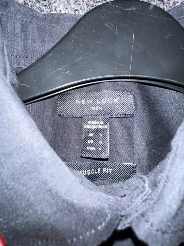 New Look New look black shirt size small