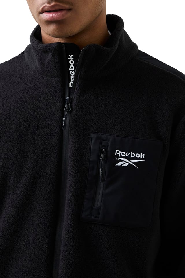 Reebok Reebok Men's Wynford Fleece in Black - 3