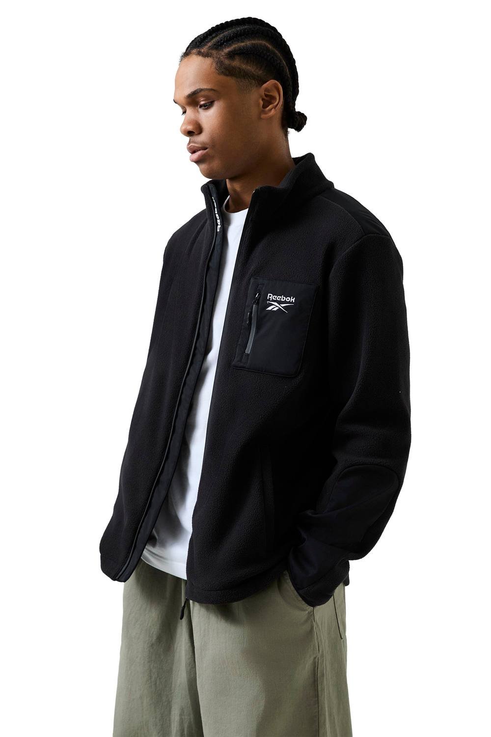 Reebok Reebok Men's Wynford Fleece in Black - 4