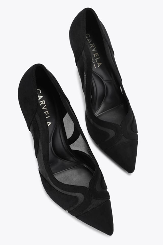 Carvela Carvela Women's 'Fantastico Court' Fabric Heels in Black - 2