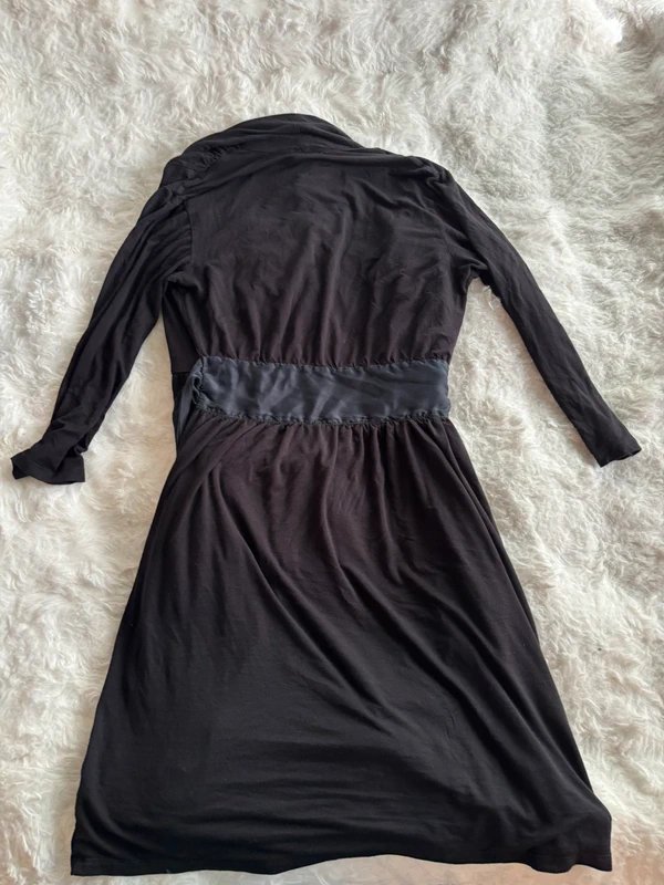 Carole Hochman Carole Hochman Modal Black Wrap Nightgown - 1