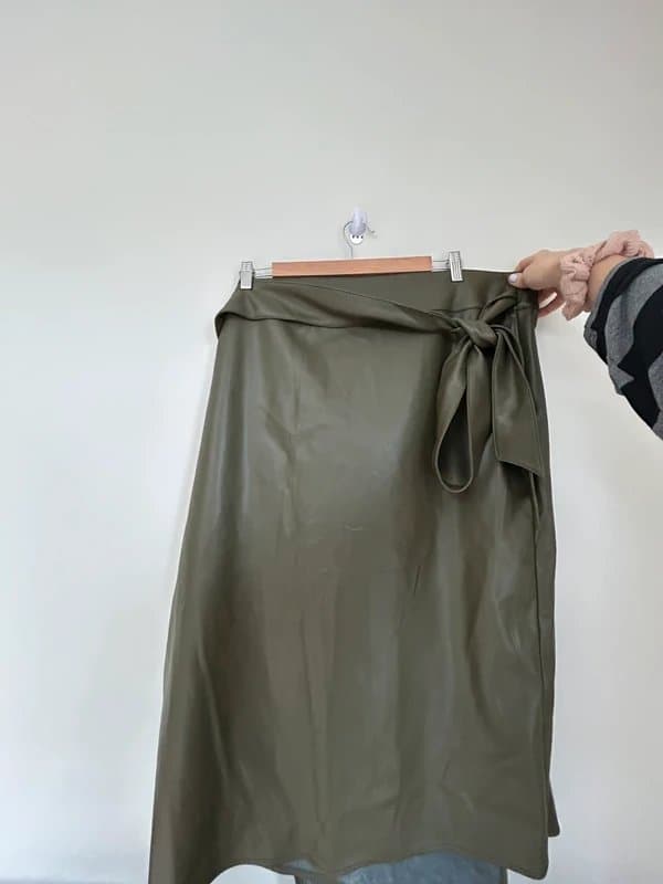 Never Fully Dressed NEW (shop floor) Never fully dressed Green leather look (RRP£89)