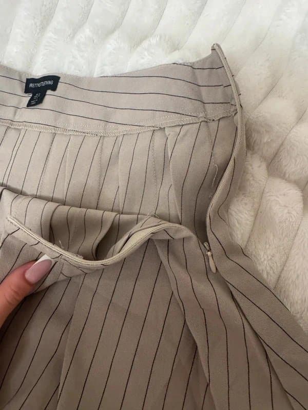 PLT PLT pleated mini skirt