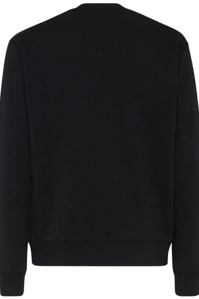 Dsquared2 Dsquared2 Men's Cool Fit Milano Long Sleeve Crew Neck Regular Fit Sweater in Black - 3