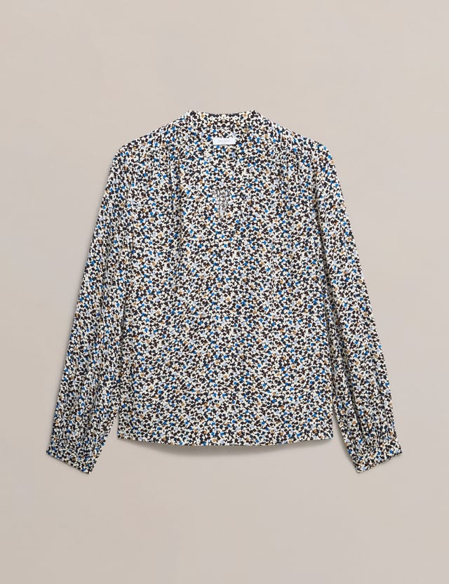 Hobbs London Hobbs London Women's Mila Blouse in Off-White - 2