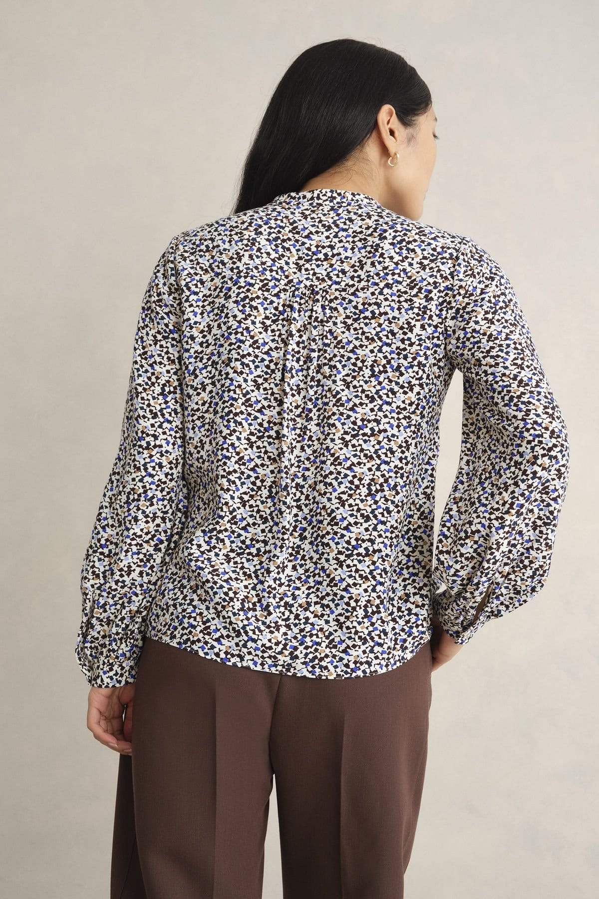 Hobbs London Hobbs London Women's Mila Blouse in Off-White - 4