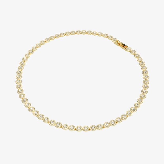 Swarovski Swarovski Women's Una Gold Bracelet & Necklet Jewellery Set 5720506 - 2