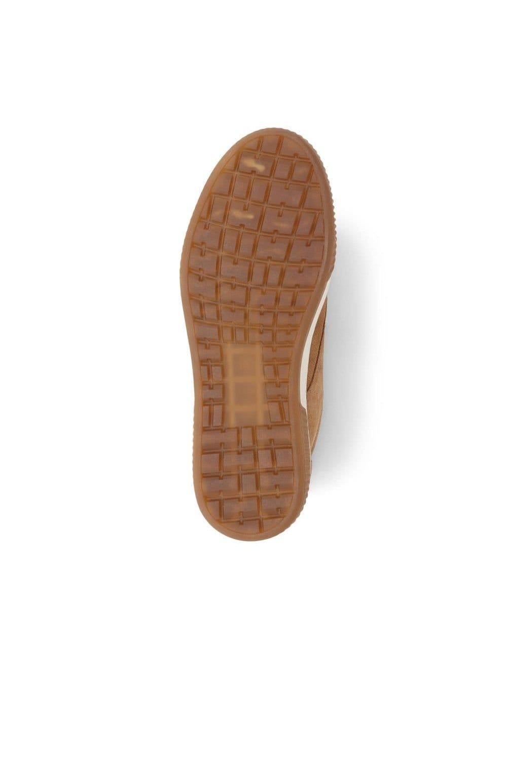 Jones Bootmaker Jones Bootmaker Men's Seaford Suede Trainers in Tan - 4