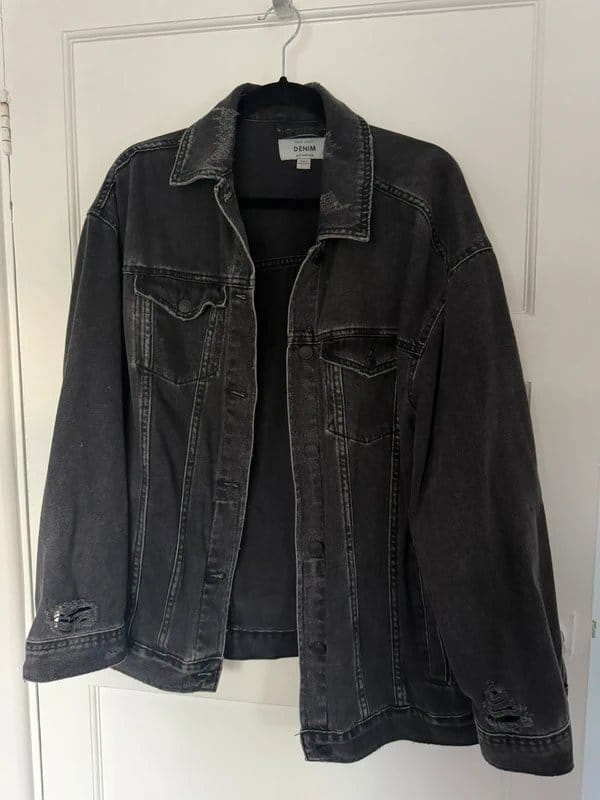 New Look New Look Black Denim Jacket - 1